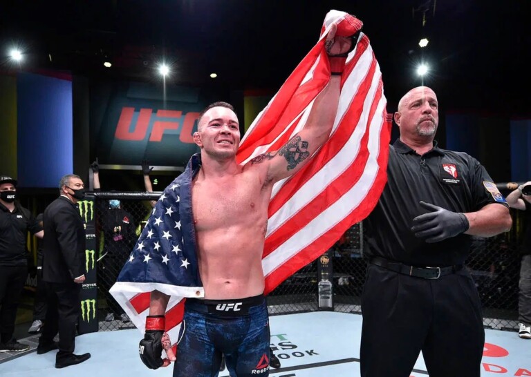 Colby Covington vừa có chiến thắng knockout trước Tyron Woodley tại UFC Vegas 11.