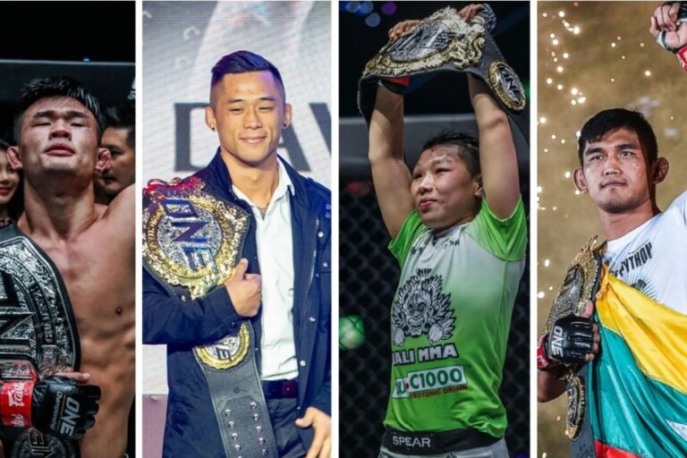 4 nhà vô địch ONE Championship Christian Lee, Martin Nguyen, Xiong Jingnan và Aung La N Sang sẽ bảo vệ danh hiệu vào ngày 30/10 tới.