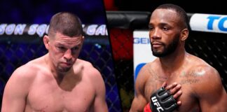 Cuộc chiến Leon Edwards vs Nate Diaz bị lùi lịch đến UFC 263.