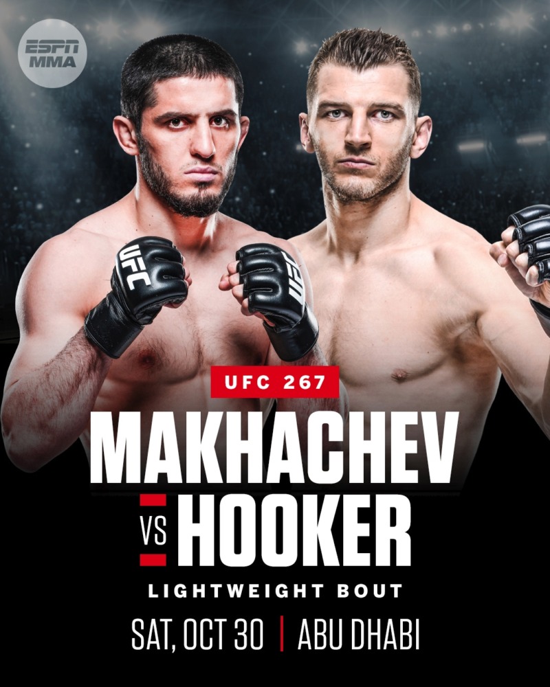 Islam Makhachev sẽ đối đầu với Dan Hooker cuối tuần này.