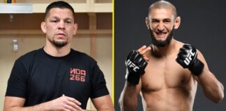 Nate Diaz đưa ra phản hồi về lời kêu gọi chiến đấu với Khamzat Chimaev của UFC