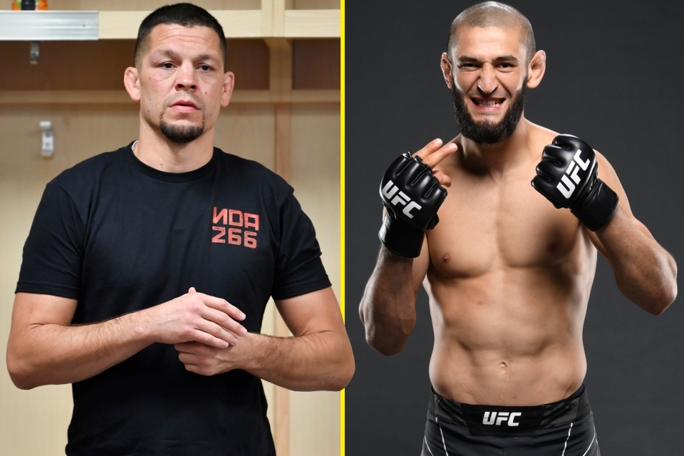 Nate Diaz đưa ra phản hồi về lời kêu gọi chiến đấu với Khamzat Chimaev của UFC