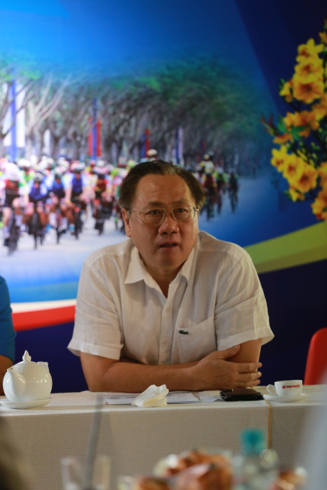Ông Mai Bá Hùng - Phó Giám đốc Sở VHTT - tại họp báo sự kiện Liên hoan Võ thuật TPHCM 2022