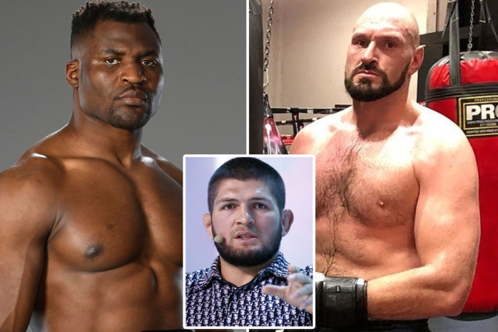 Khabib Nurmagomedov không tin Ngannou có thể khiến Tyson Fury gặp khó khăn trên sàn quyền anh.