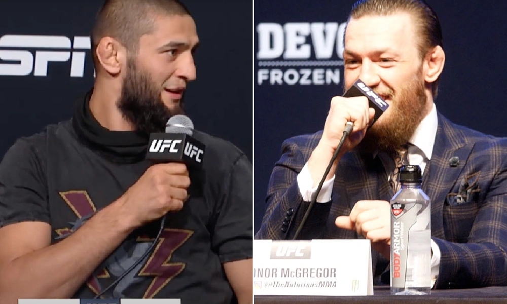 Khamzat Chimaev không ngại nếu UFC trao suất tranh đai hạng cân bán trung cho Conor McGregor.