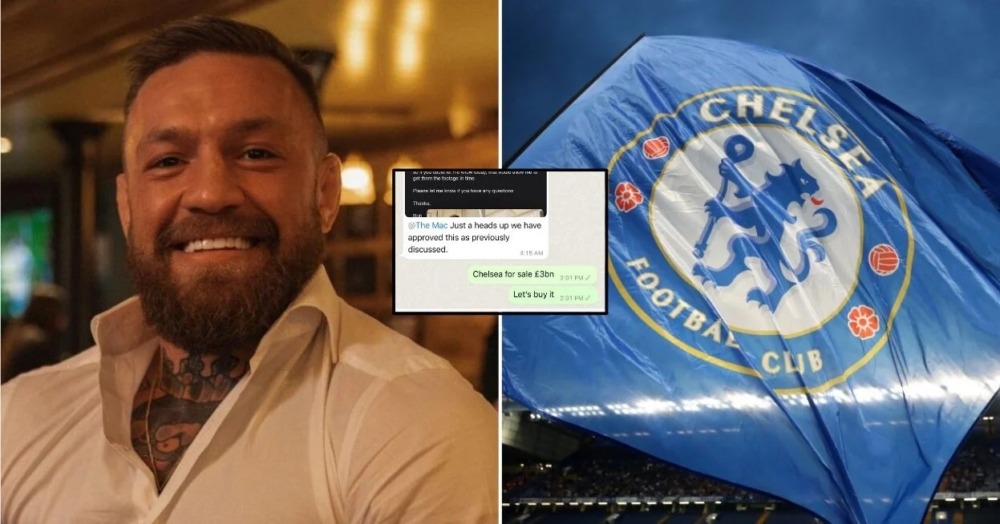 Conor McGregor được đề nghị mua lại Chelsea.