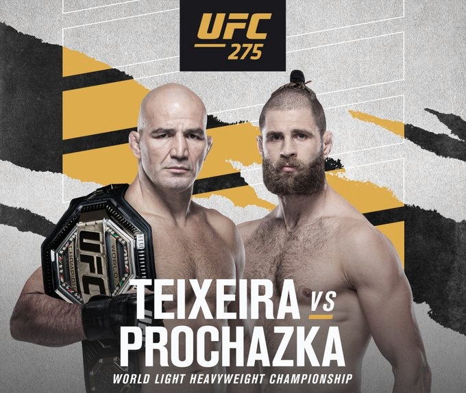 Glover Teixeira bảo vệ danh hiệu trước kẻ thách thức Jiri Prochazka tại UFC 275.
