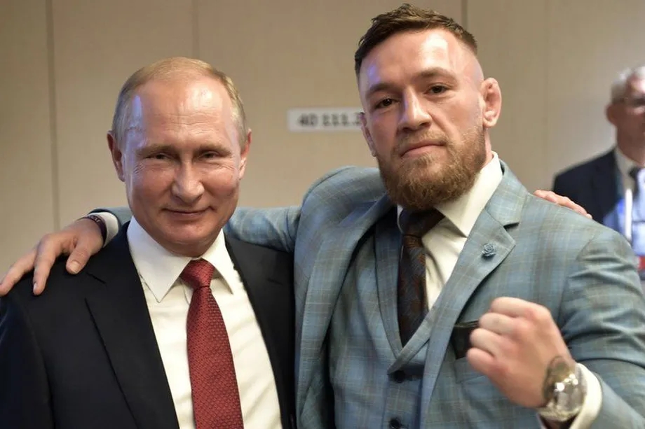 Conor McGregor từng gặp Tổng thống Putin tại World Cup 2018.