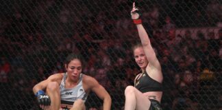 Thắng tranh cãi, Valentina Shevchenko phá kỷ lục của Ronda Rousey