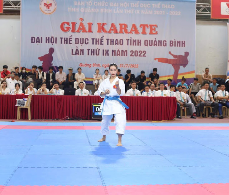 Nhiều Dấu Ấn Tại Giải Karate Đại Hội Thể Dục Thể Thao Tỉnh Quảng Bình 2022