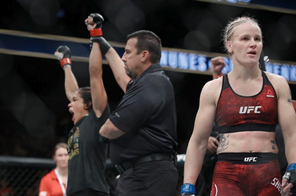 Valentina Shevchenko không phục chiến thắng của Amanda Nunes tại UFC 215.