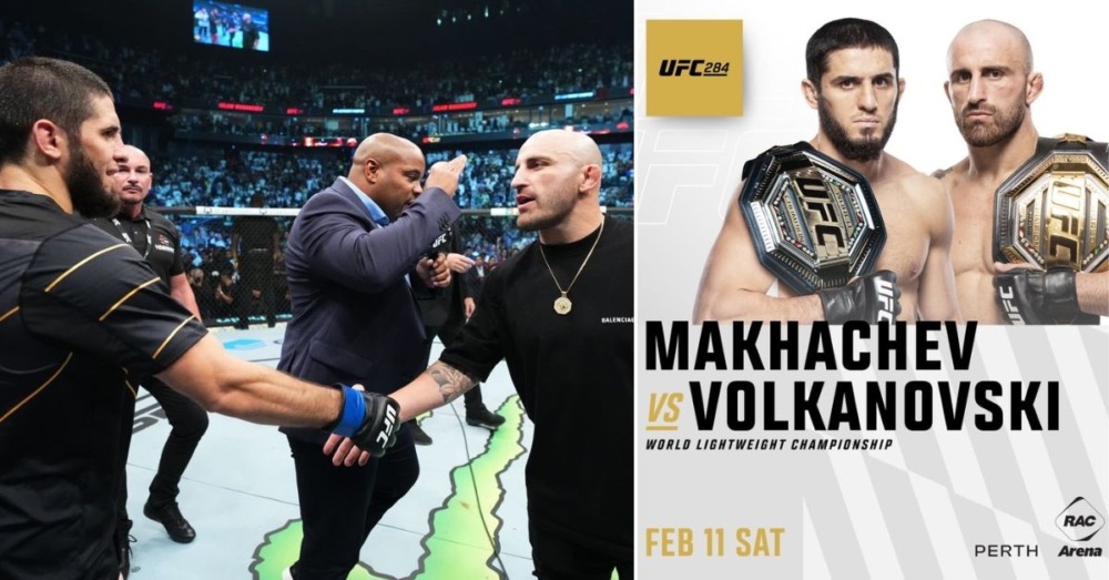 Alexander Volkanovski sẽ đối đầu Islam Makhachev tại UFC 284.