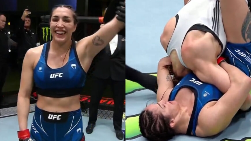 Tatiana Suarez có chiến thắng thuyết phục tại UFC Fight Night 220.