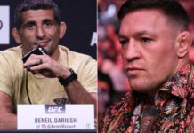 Beneil Dariush nghi ngờ Conor McGregor gian lận.