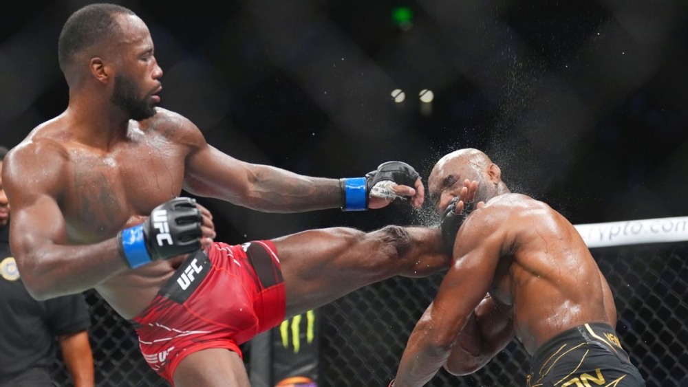 Leon Edwards knockout Kamaru Usman tại UFC 278.