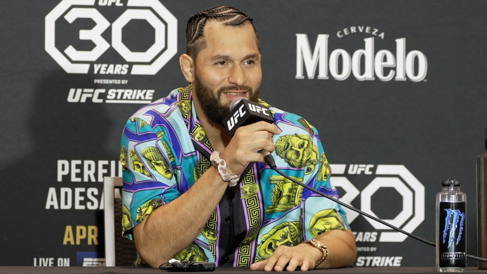 Jorge Masvidal trong ngày truyền thông UFC 287.