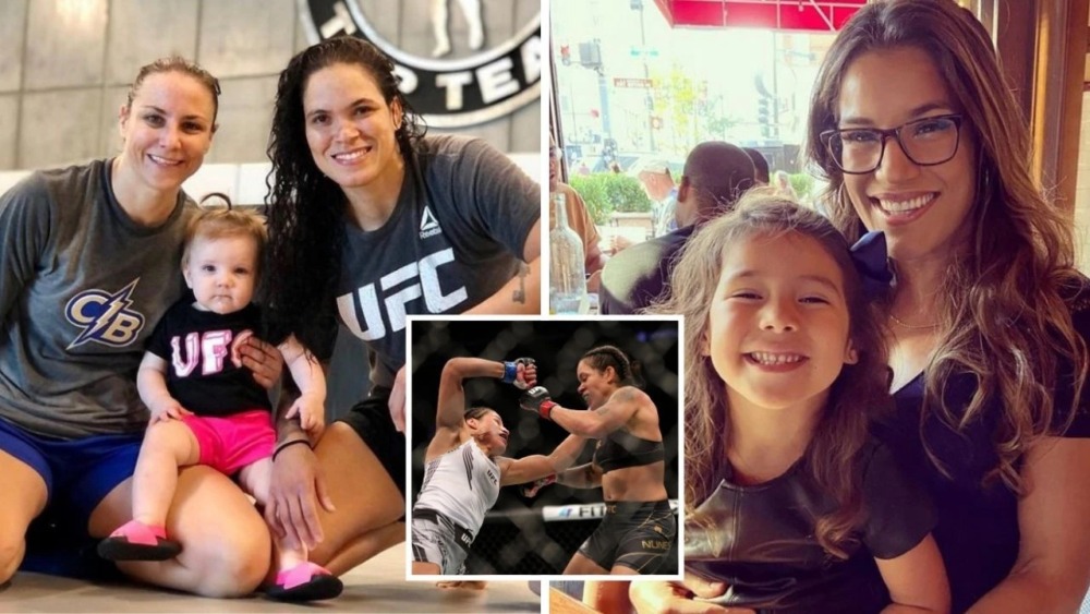 Amanda Nunes thường cùng gia đình tham gia các trận đấu ở UFC.