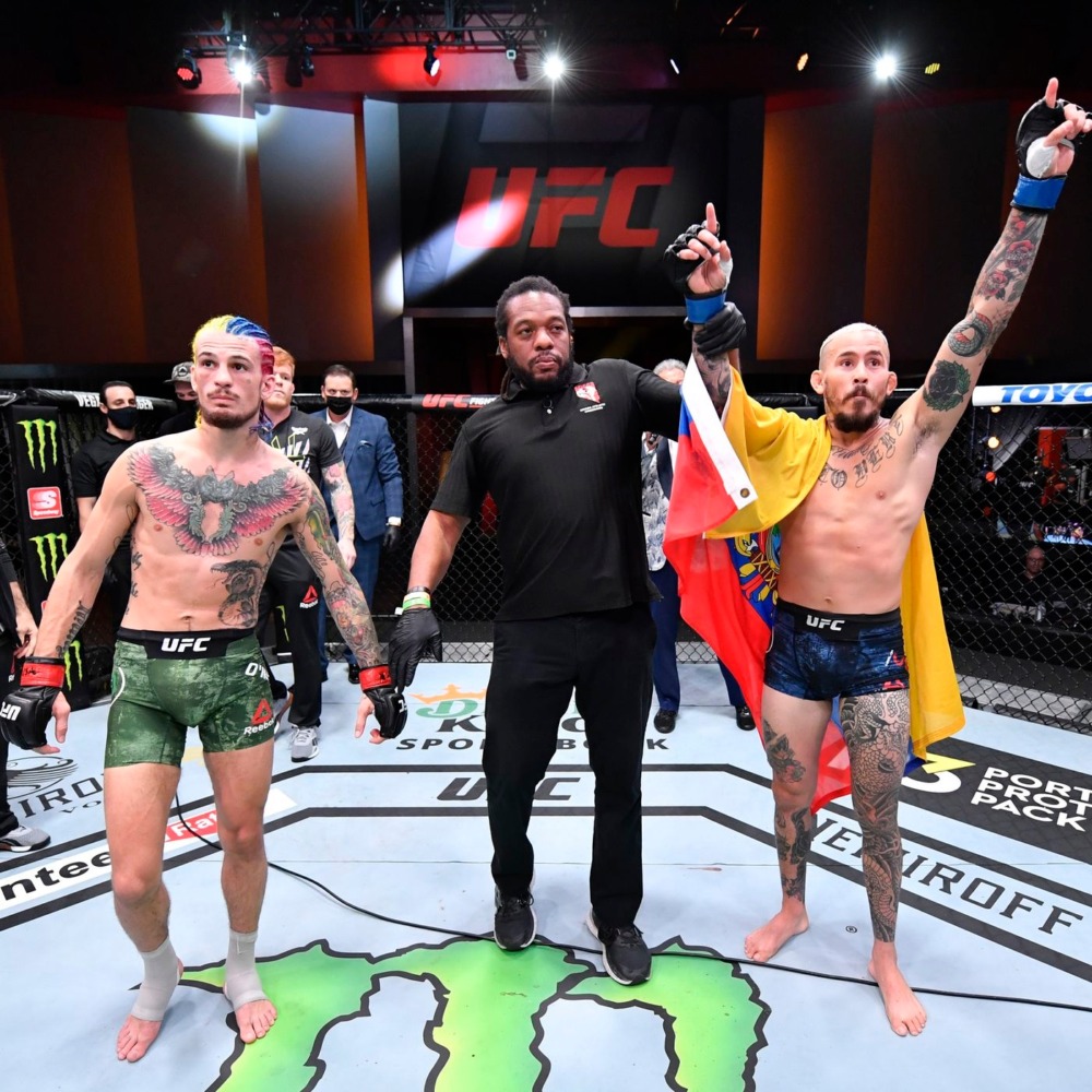 Sean O'Malley từng thua Marlon Vera vào năm 2020.